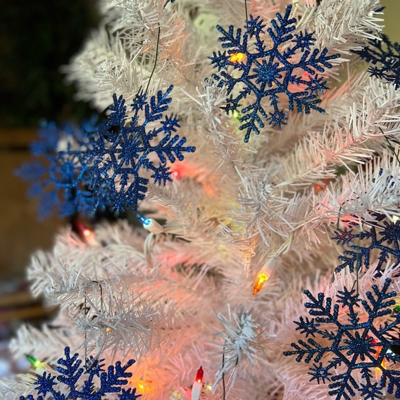 30 Christmas Blue Snowflake
Ornaments - Picture 5 of 8